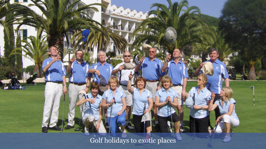 Golf Holidays to Exotic Places